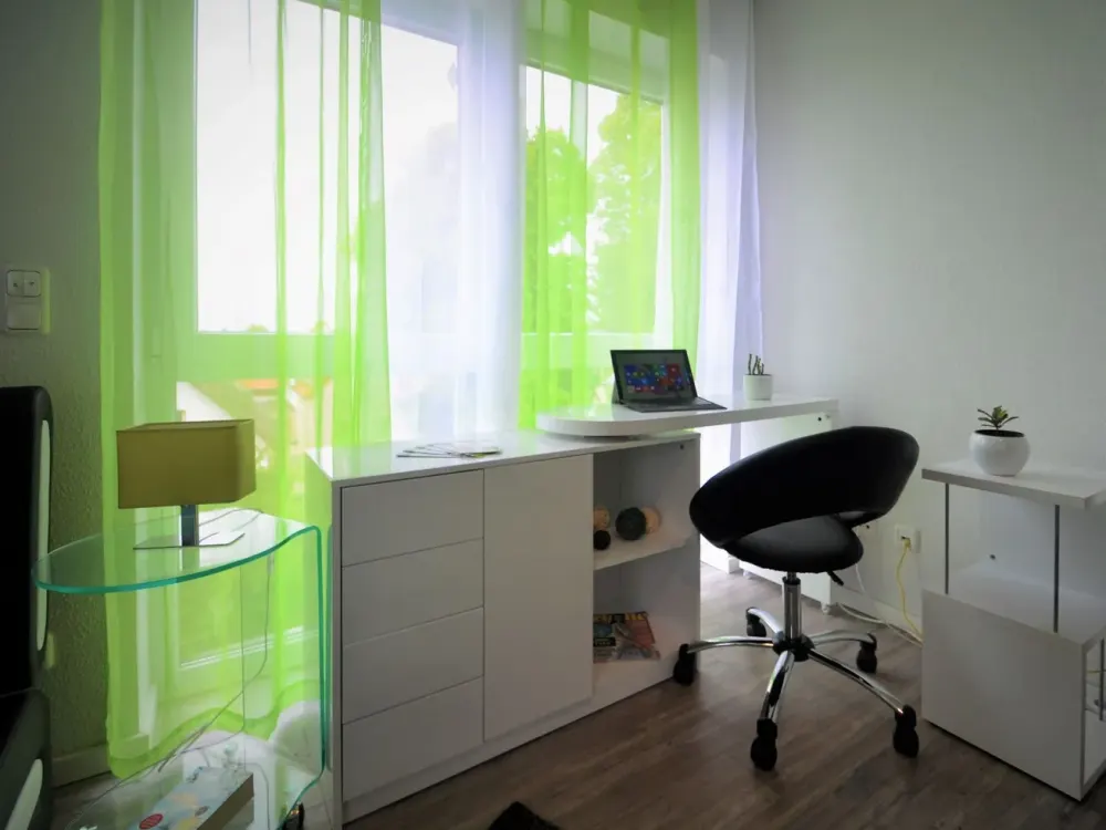 1-Zimmer-Apartment, komfortabel möbliert & ausgestattet, zentral in Raunheim