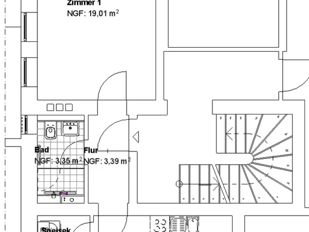 Living on the Fulda, 2-room apartment with balcony!