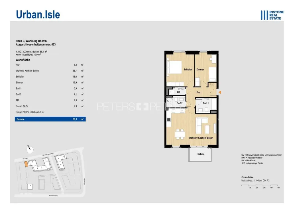 + Spacious New-Build Apartment in Rothenburgsort + Urban.Isle +