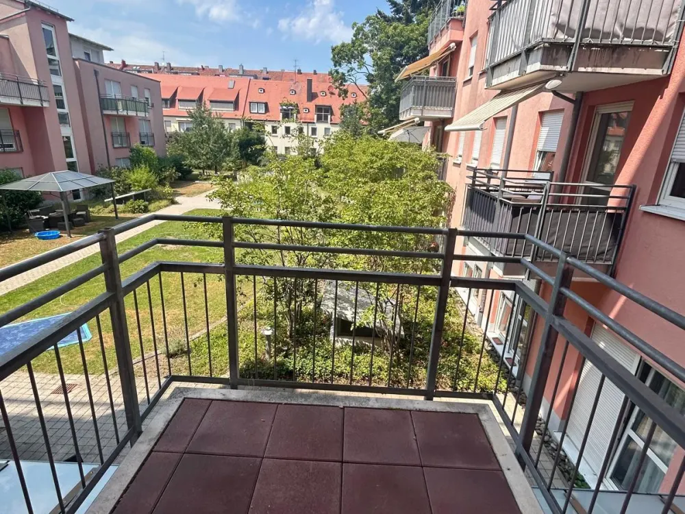 Seniorenwohnung im Betreuten Wohnen - 1,5-Zimmer Nähe Stadtpark