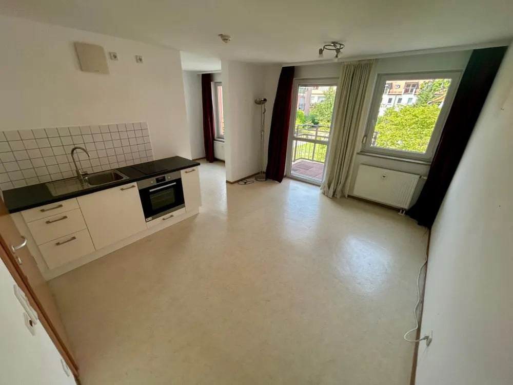 Seniorenwohnung im Betreuten Wohnen - 1,5-Zimmer Nähe Stadtpark