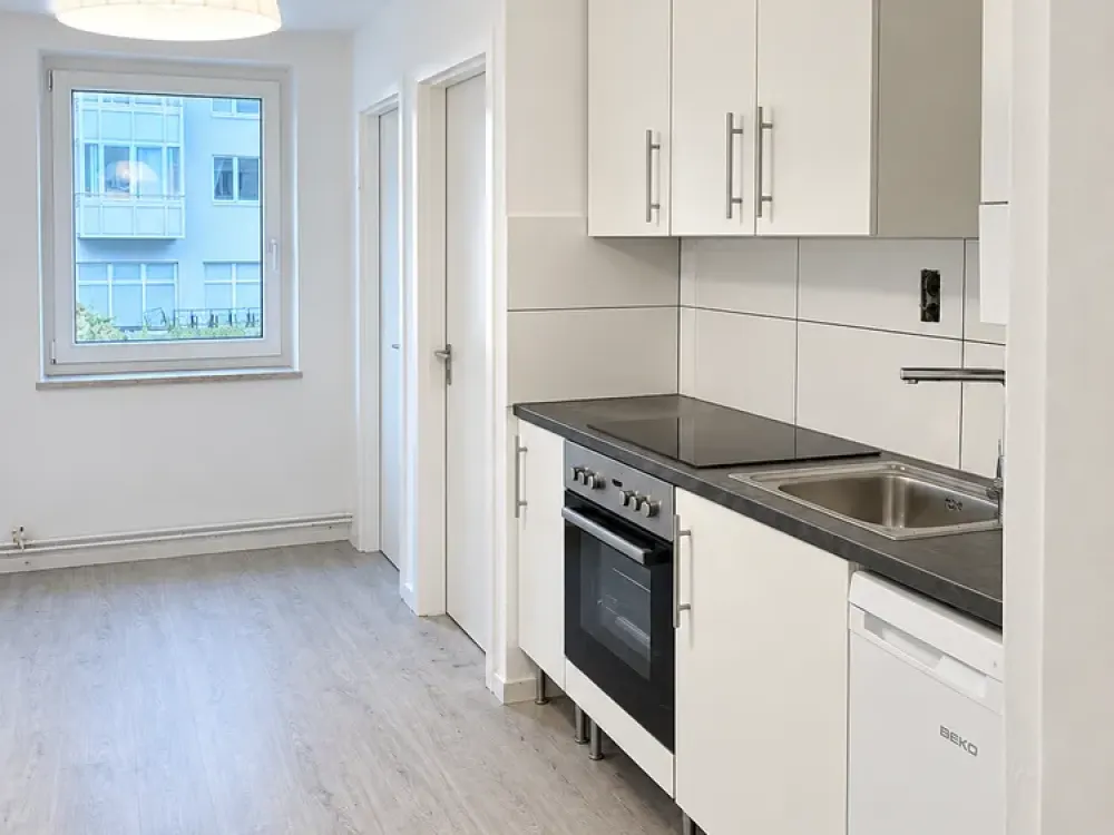 Erstbezug nach Renovierung: Möblierte 2-Zimmer-Wohnung direkt an der TU Harburg