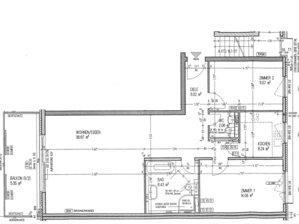 * COLONEO: Großzügige 3-Zimmer-Wohnung mit Balkon + Aufzug + KFZ TG Stellplatz *