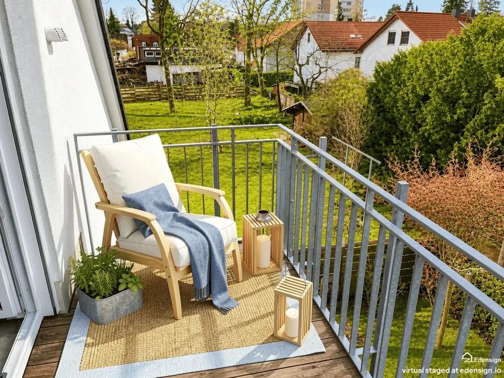 Neuwertige 3-Zimmer-Dachgeschosswohnung mit 2 Schlafzimmern, Balkon und Aufzug