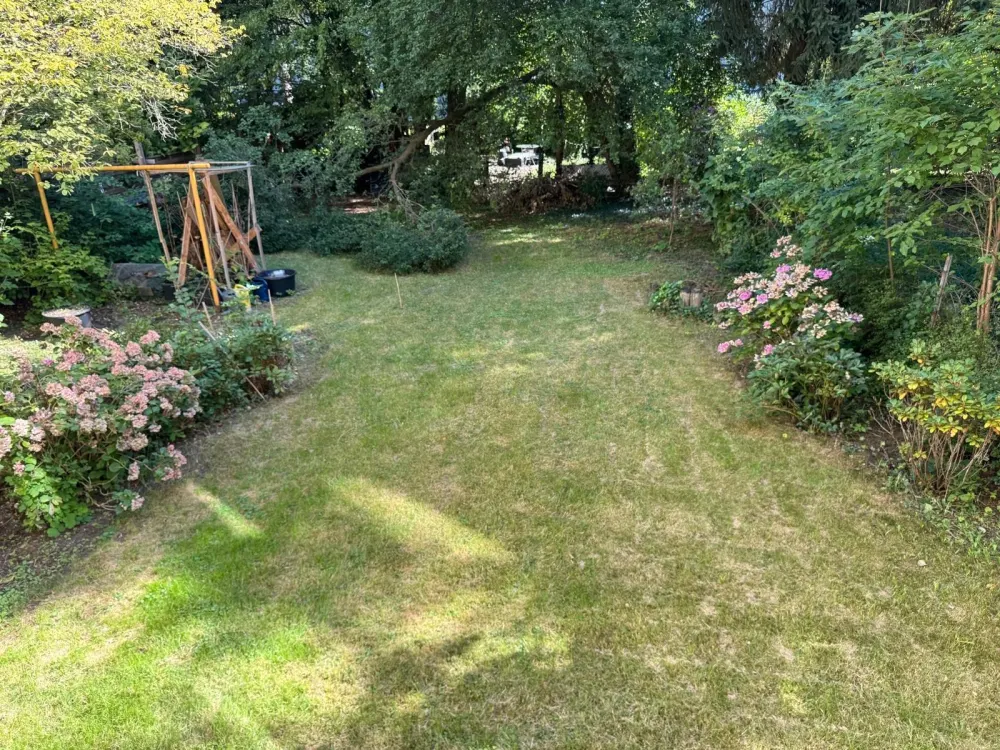 Kernsanierte 3-Zimmer-Wohnung mit Balkon und idyllischem Gartenbl