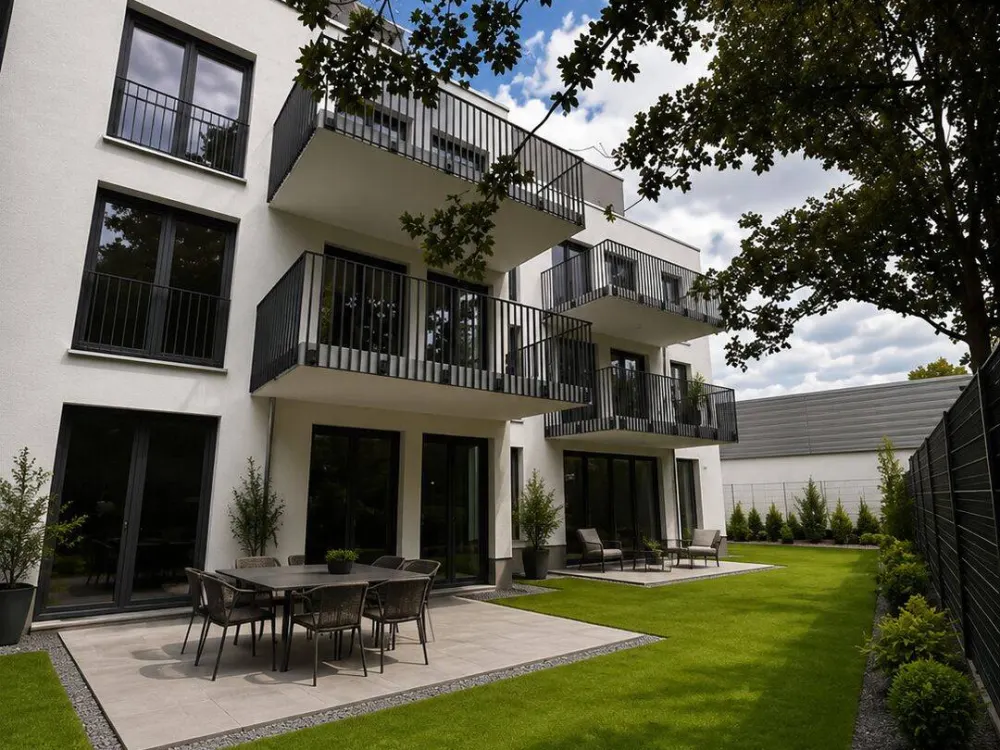 Ihre neue Familienwohnung im Erstbezug mit Terrasse.