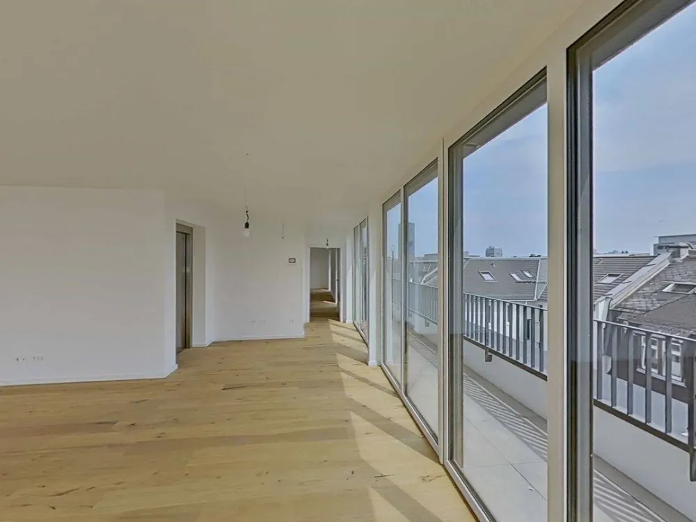 Penthouse-Erstbezug: 103 m² im 6. OG mit 85 m² privater Dachterrasse