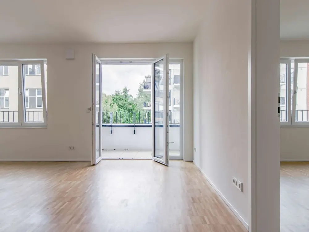 Moderner Zweitbezug in Pankow, 2 Zimmer mit Balkon, Einbauküche & Fußbodenheizung