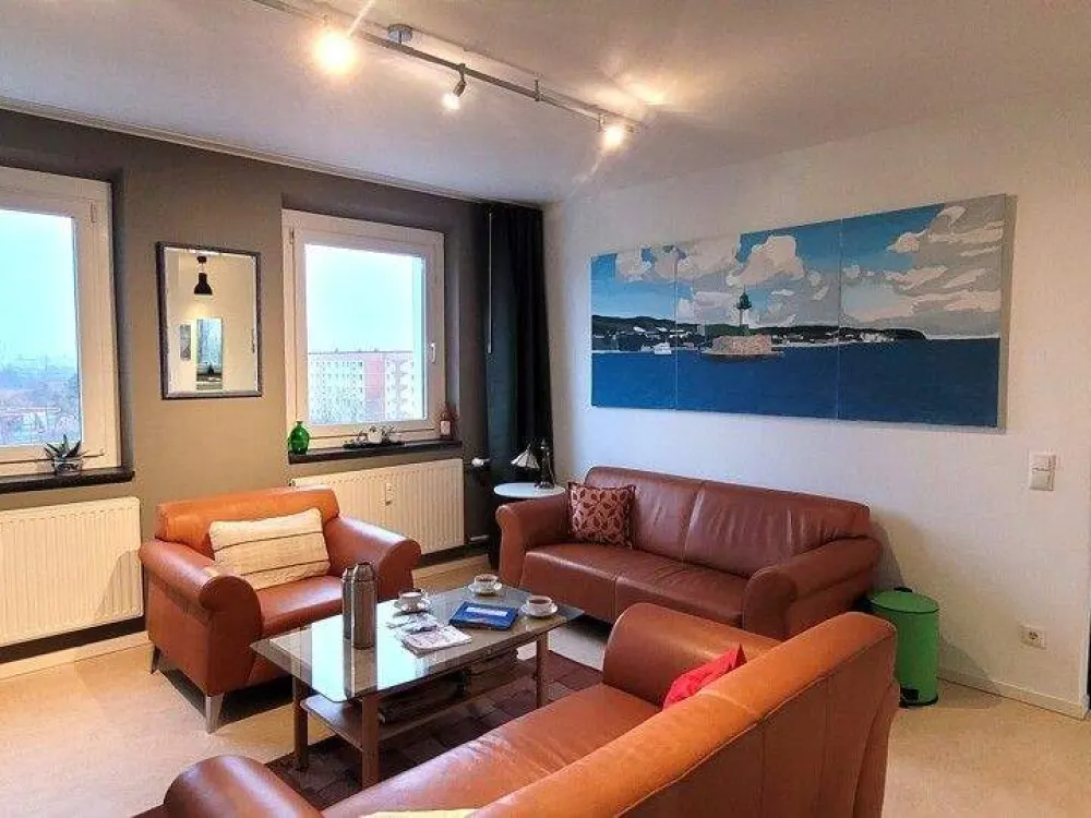 Komfortables Wohnen auf Zeit in Rostock - 3-Raumwohnung mit Balkon in Werftennähe