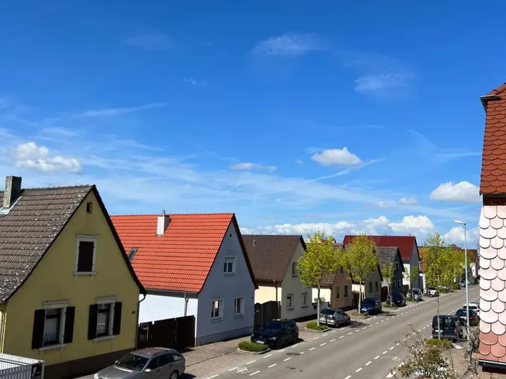 السكن بشخصية: شقة فسيحة مكونة من 4 غرف في Eggenstein-Leopoldshafen