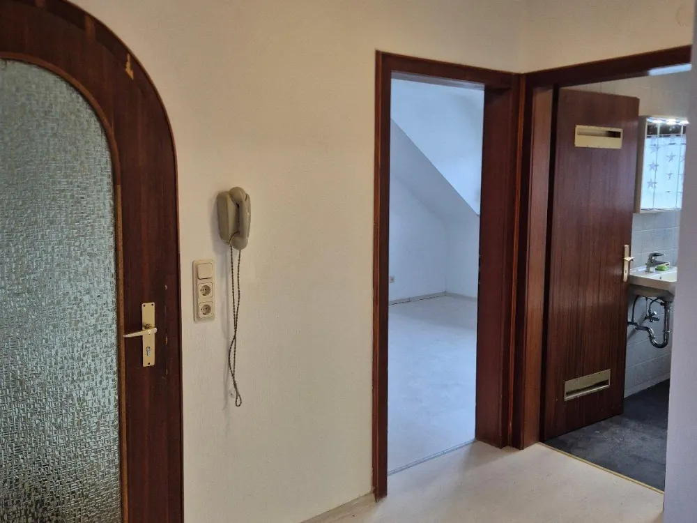 62 m² zum Wohlfühlen: 3-Zimmer-Dachgeschosswohnung