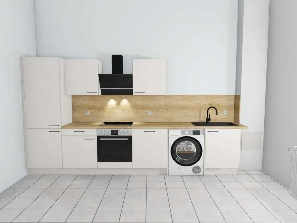 First occupancy after renovation! 66m² with new fitted kitchen in Dresden-Löbtau