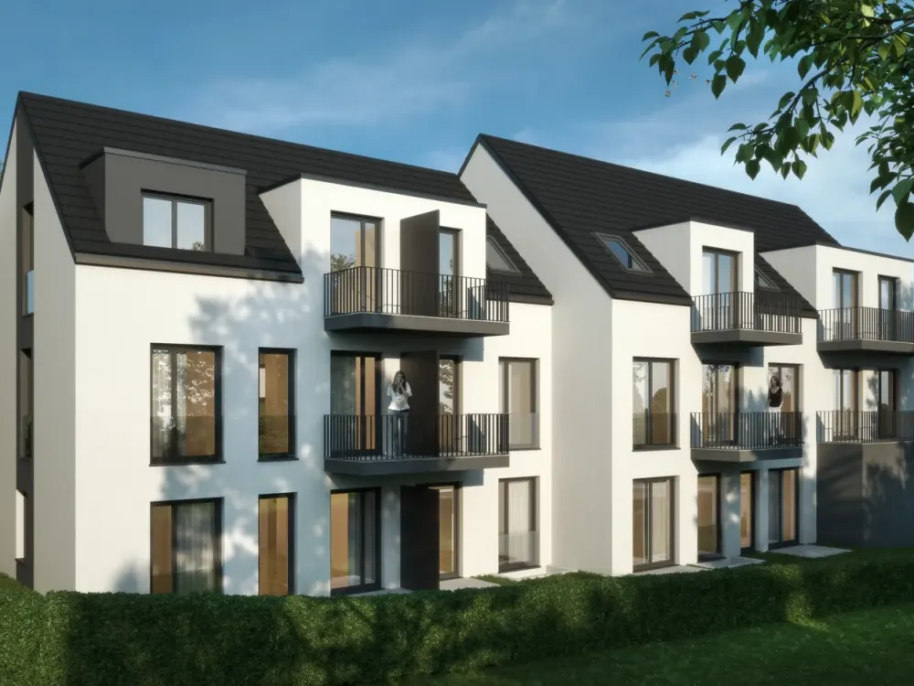 Exclusive 1-Room Apartment with Fitted Kitchen and Balcony in Frankfurt am Main