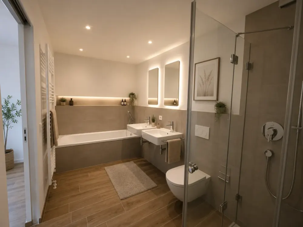 Neubauwohnung in beliebter Wohngegend mit Blick auf die Burg! 2-Zimmer-Wohnung mit EBK!