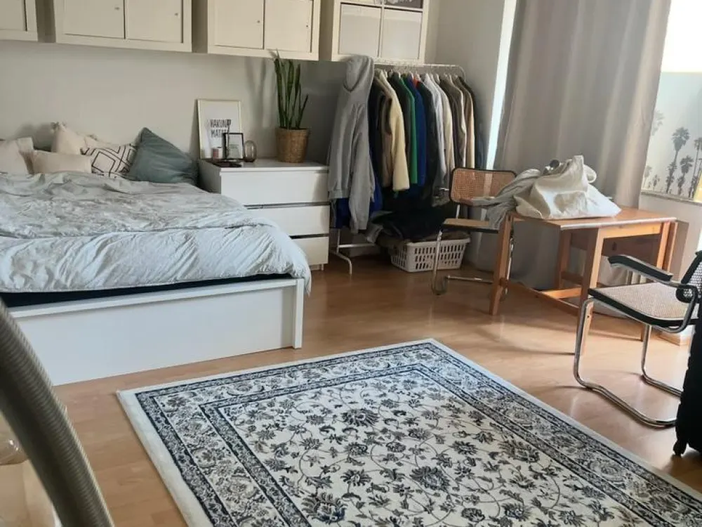 1-Zimmer Wohnung mit Balkon im Belgischen