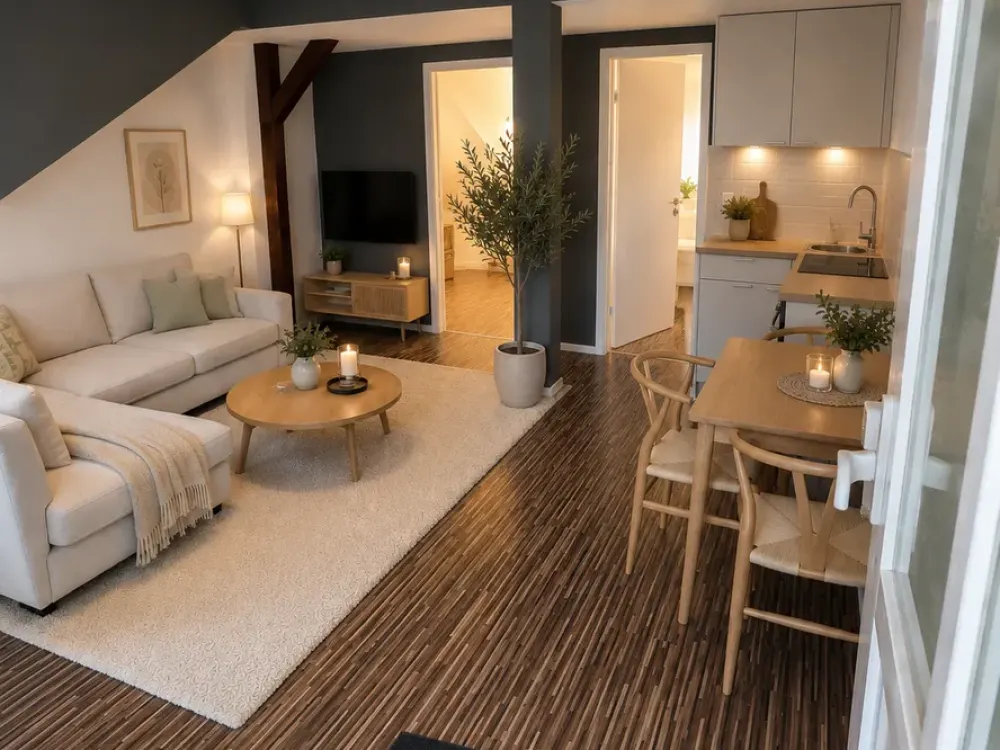 Charmante 1,5 Zimmer Wohnung am Deich