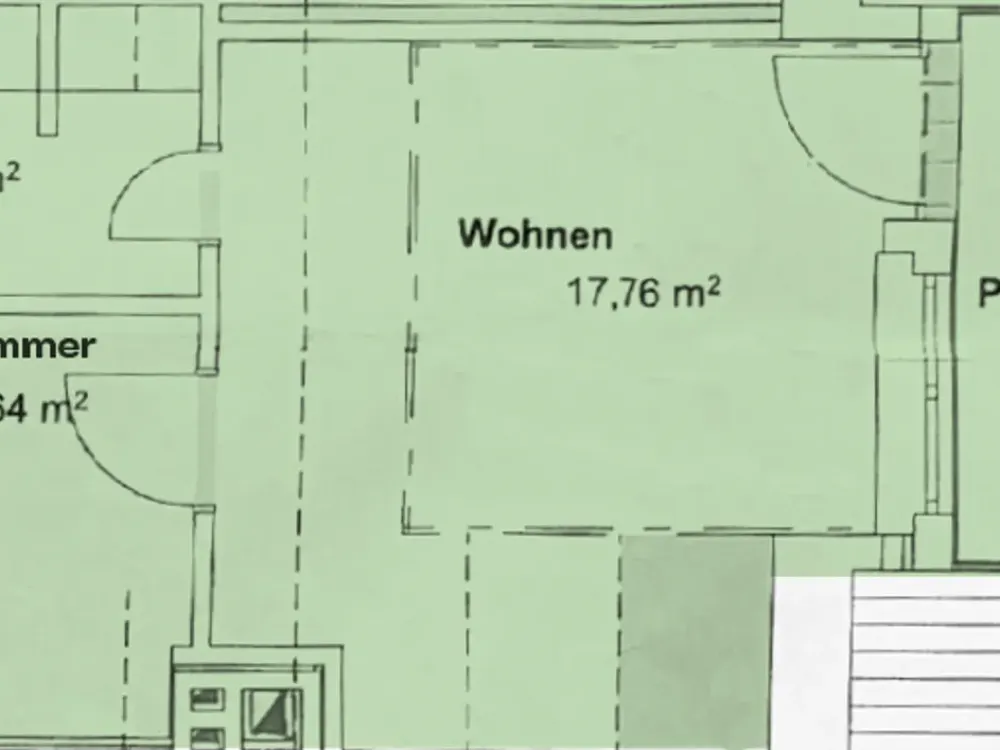 Charmante 1,5 Zimmer Wohnung am Deich