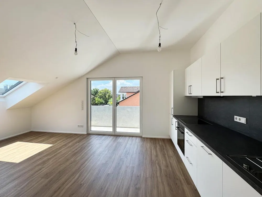 Erstbezug: Moderne 4-Zimmer-Dachgeschosswohnung mit Westbalkon und Klimaanlage in Anzing - WE07