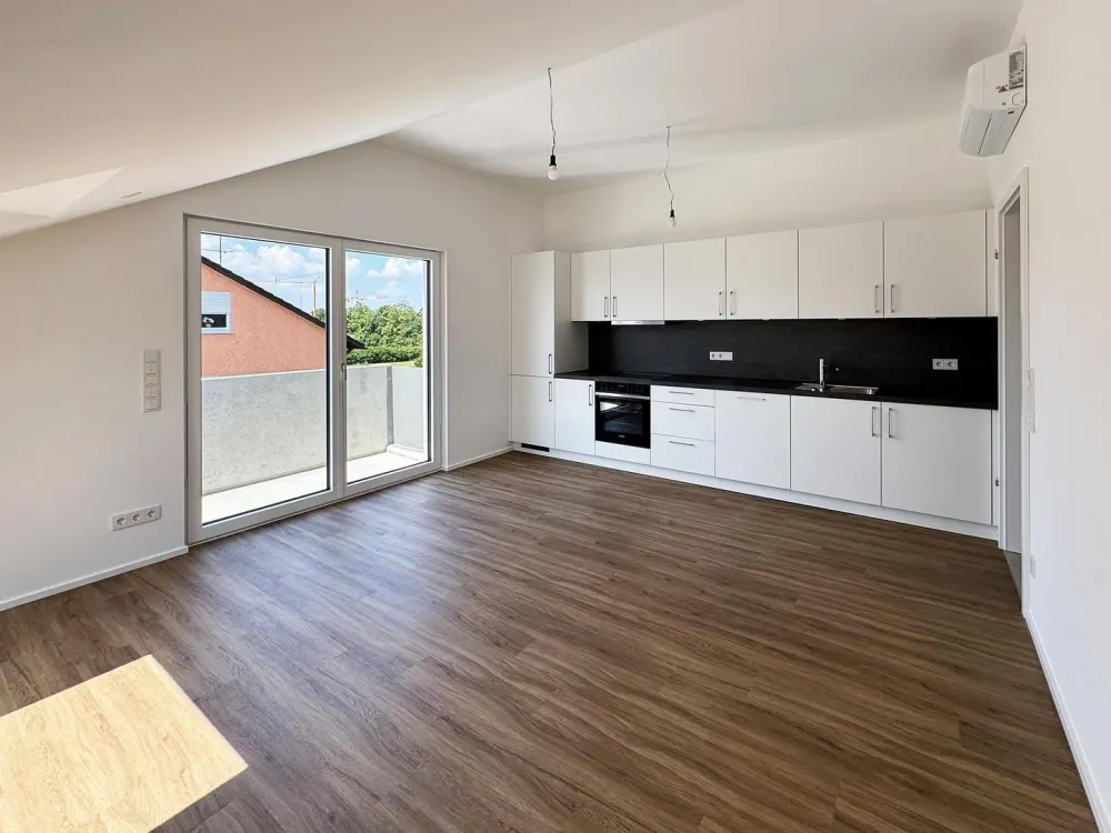 Erstbezug: Moderne 4-Zimmer-Dachgeschosswohnung mit Westbalkon und Klimaanlage in Anzing - WE07