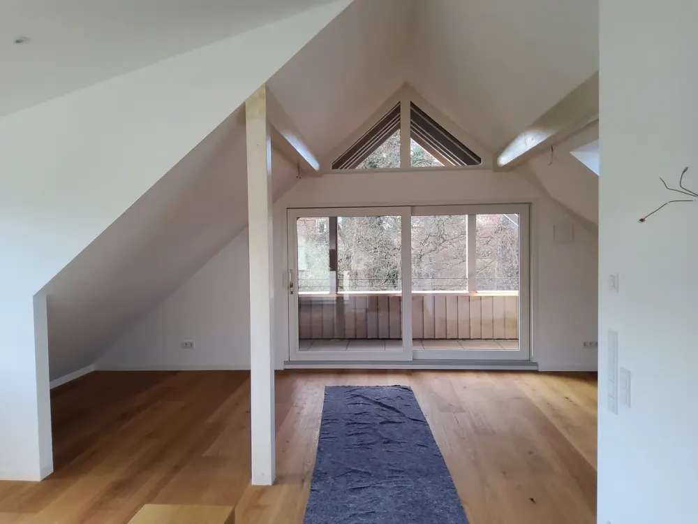 2-Room Attic Apartment in New Villa Construction Gräfelfing