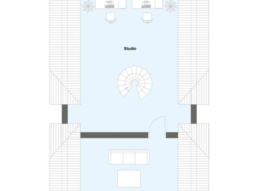Wohnen auf 2 Ebenen 153qm Maisonette mit 3 Balkonen und TG