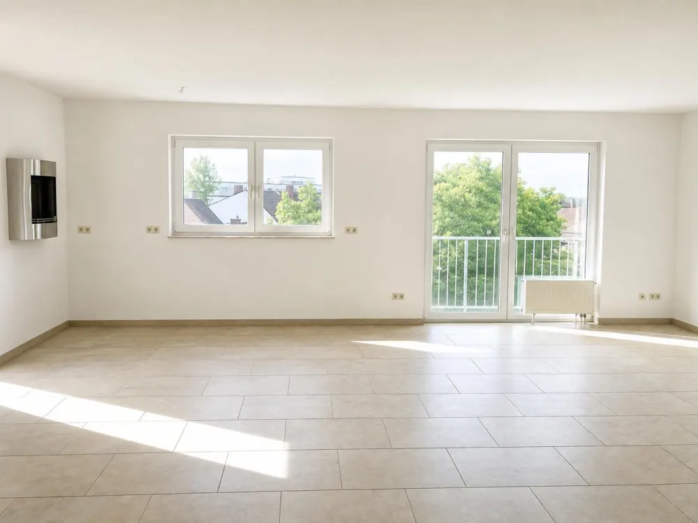 Wohnen auf 2 Ebenen 153qm Maisonette mit 3 Balkonen und TG