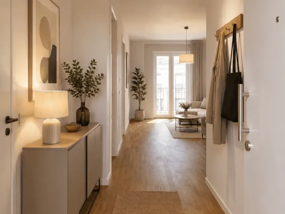 Moderne 2-Zimmer-Wohnung mit Balkon und EBK