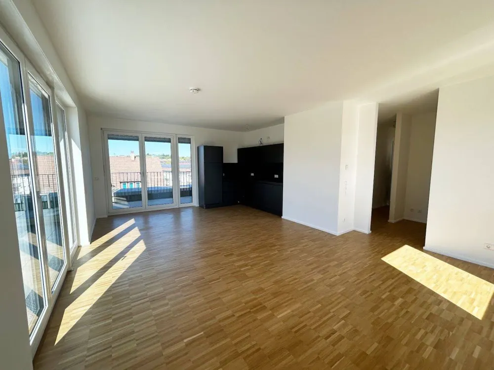2 Monate mietfrei! Neubaukomfort + Dachterrasse + viel Platz + Einbauküche + 2 Bäder + Abstellraum