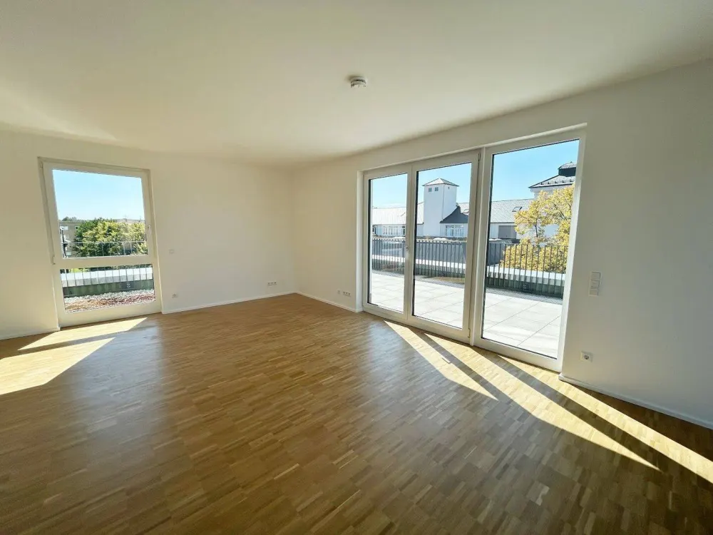 2 Monate mietfrei! Neubaukomfort + Dachterrasse + viel Platz + Einbauküche + 2 Bäder + Abstellraum