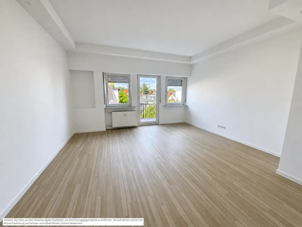 Moderne 4-Zimmer-Wohnung mit Einbauküche in zentraler Lage