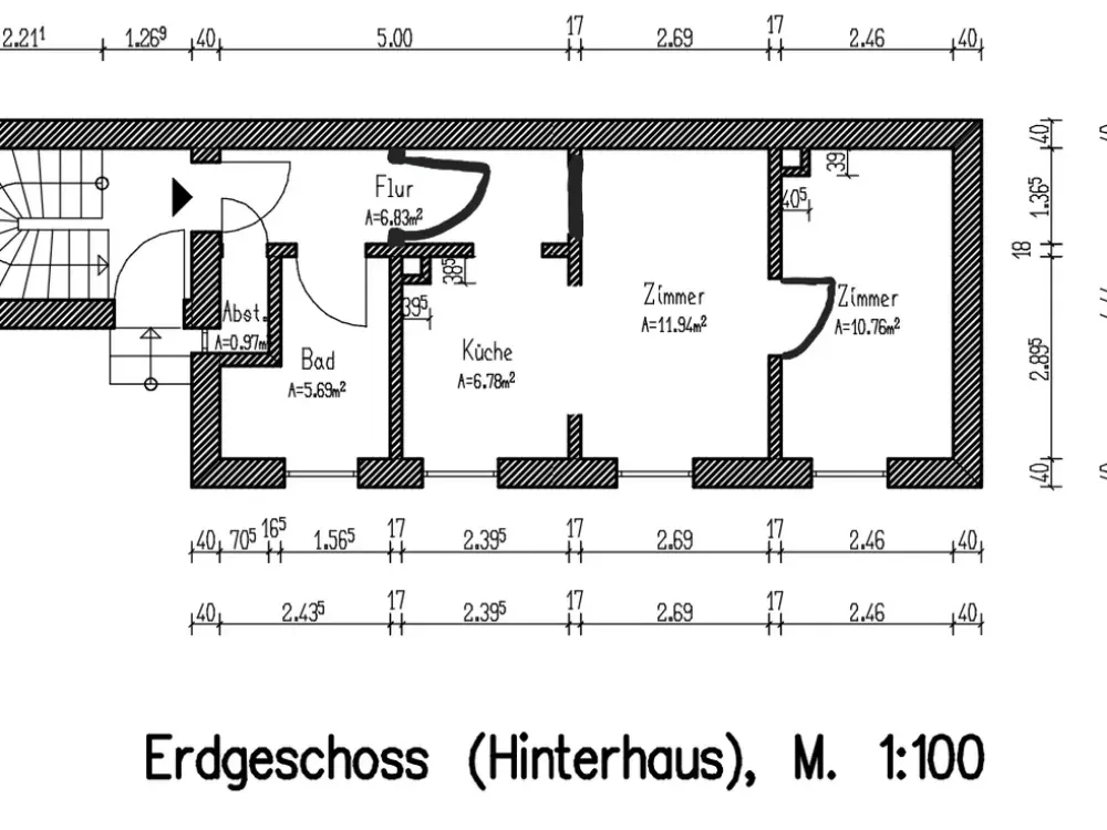 2-Zimmer-Wohnung in Darmstadt-Nord