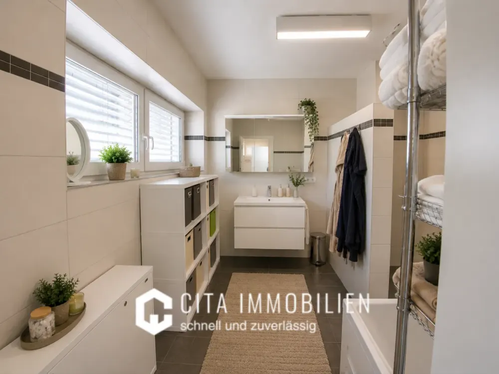 Exklusive 2,5 Zimmer Penthouse-Maisonette mit Dachterrasse & Stellplatz in Frankfurt-Preungesheim
