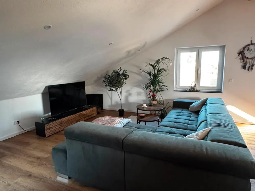 Bright 1-Room Attic Apartment near Tettnang