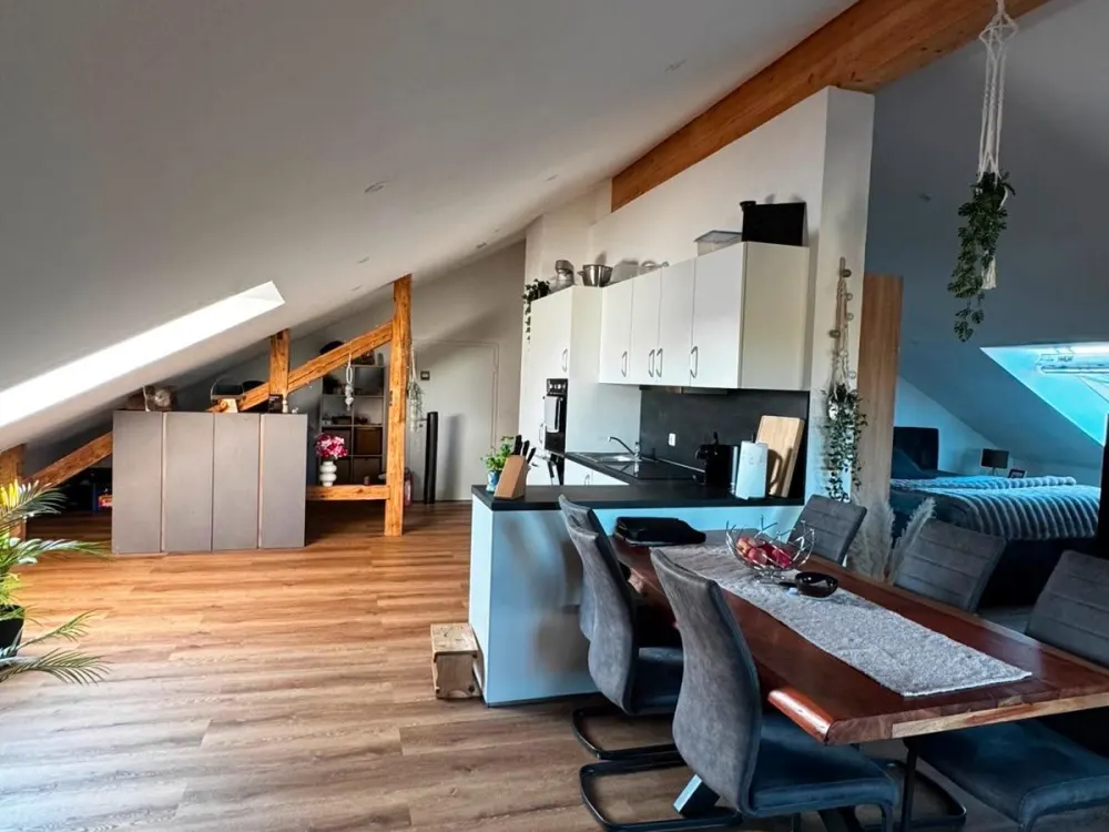 Bright 1-Room Attic Apartment near Tettnang