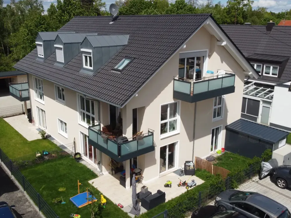 Dachgeschosswohnung mit großem Balkon