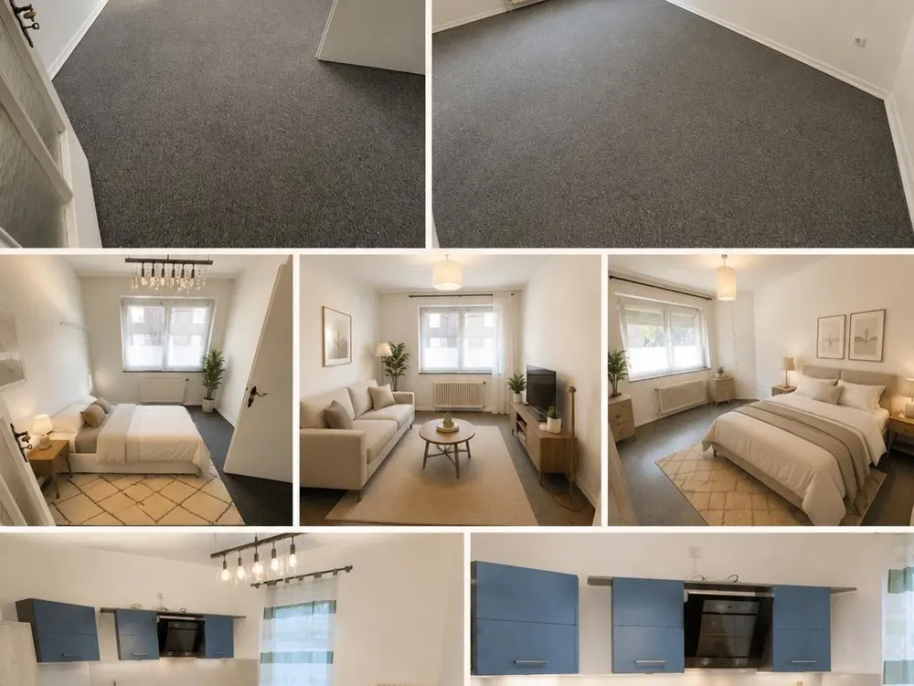 wohnung Düsseldorf Rath frei 1.10.26 Terasse Einbauküche 2 zimmer