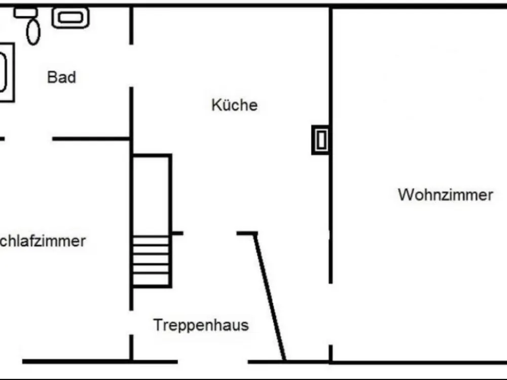 Vermiete schöne 2 Zimmer/Küche/Bad Wohnung in Erlensee
