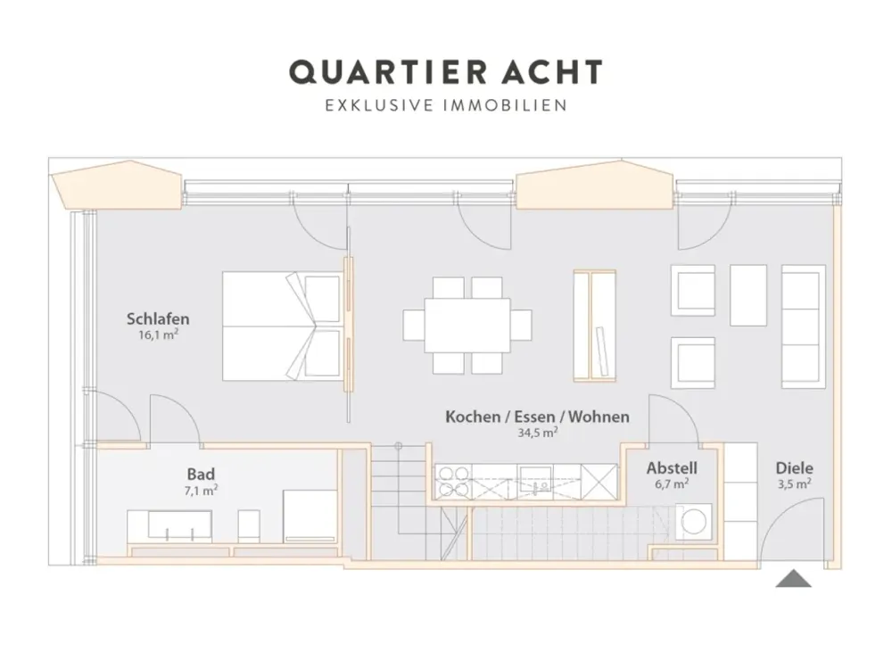 QVIII - ROOFTOP TERRACE DREAM IN SCHWABINGER TOR