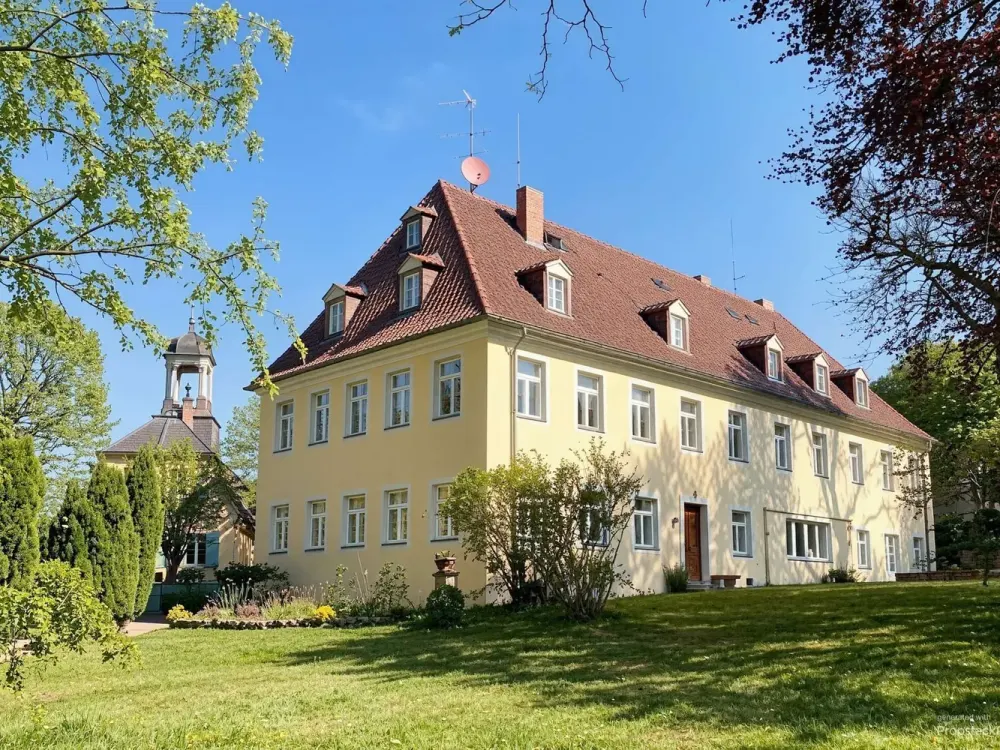 Wunderschöne 3-Zimmerwohnung im historischen Weingut oberhalb von Radebeul-West