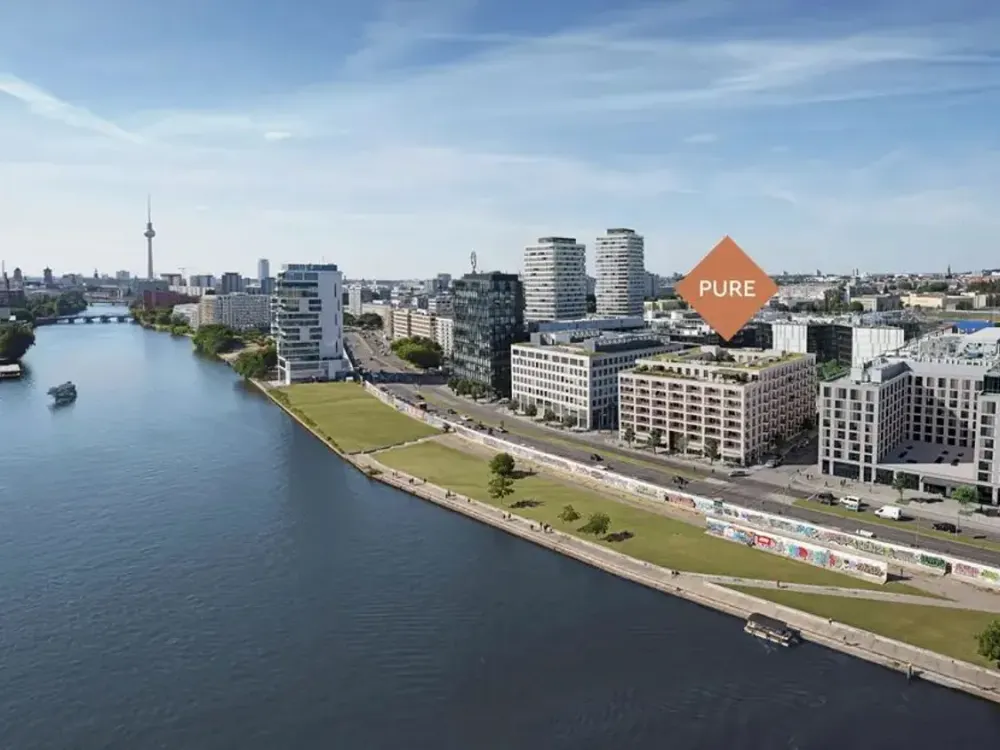 WOHNANLAGE "PURE LIVING"! 2-Zimmer Luxus-Apartment in TOP-Lage an der Spree/Mauerpark