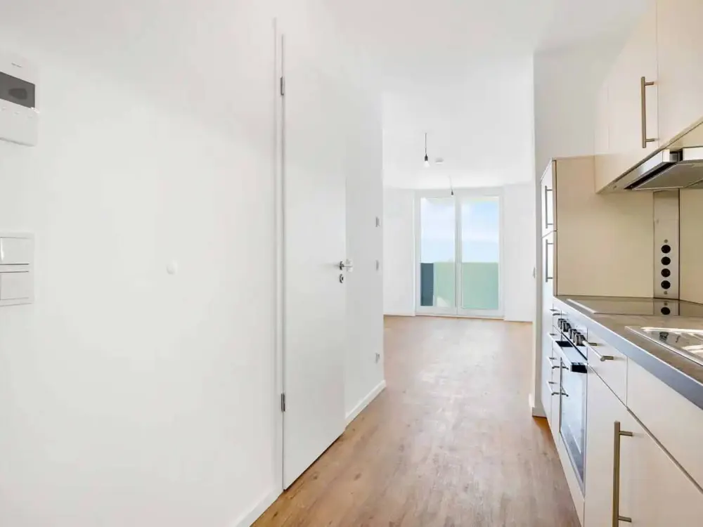 Mietrabatt - Neubau mit EBK, Aufzug und Balkon 1 Zimmer Studio