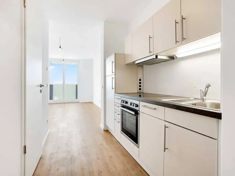 Mietrabatt - Neubau mit EBK, Aufzug und Balkon 1 Zimmer Studio