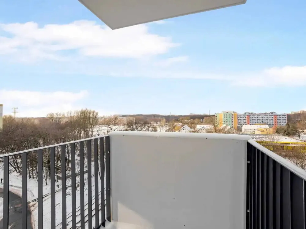 Mietrabatt - Neubau mit EBK, Aufzug und Balkon 1 Zimmer Studio