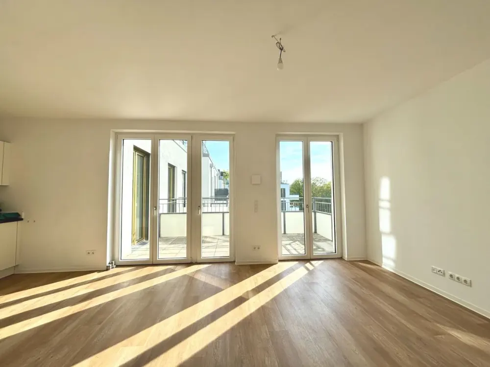 2-Zimmer-Neubauwohnung mit großem Balkon in Berlin-Neukölln