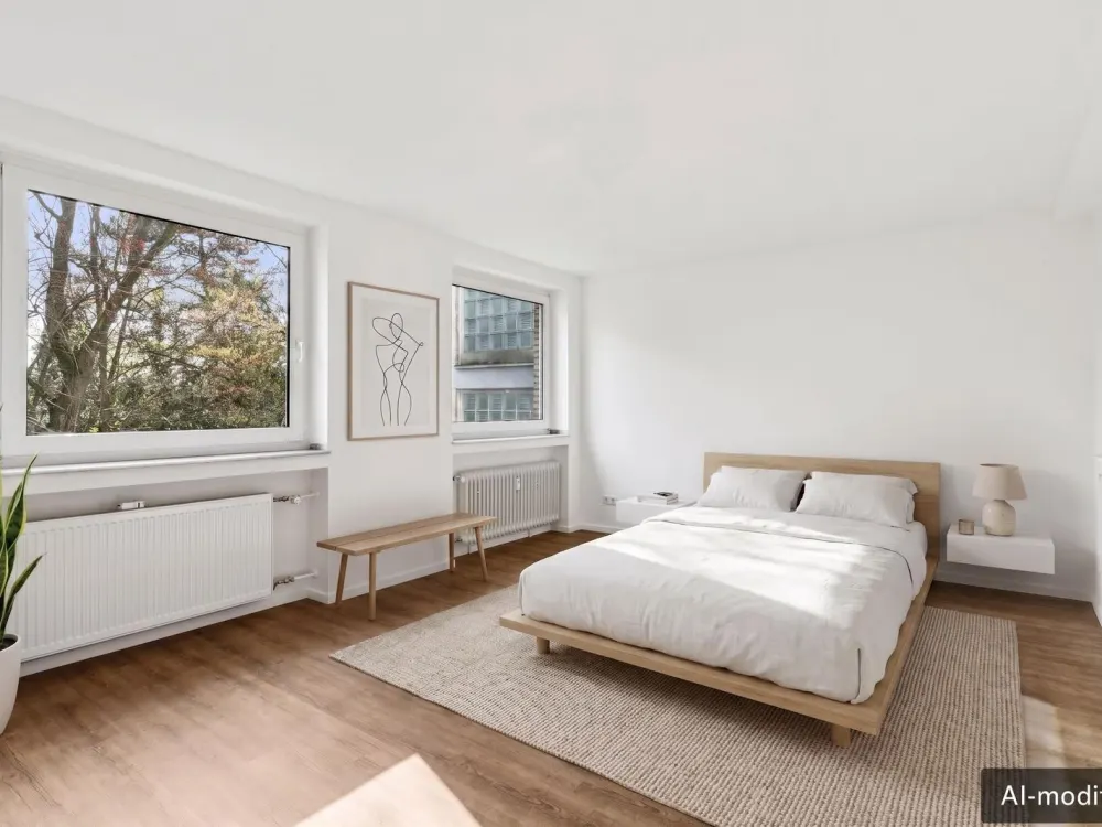 Großzügige 2-Zimmer-Wohnung mit Balkon, Tiefgarage und Blick ins Grüne