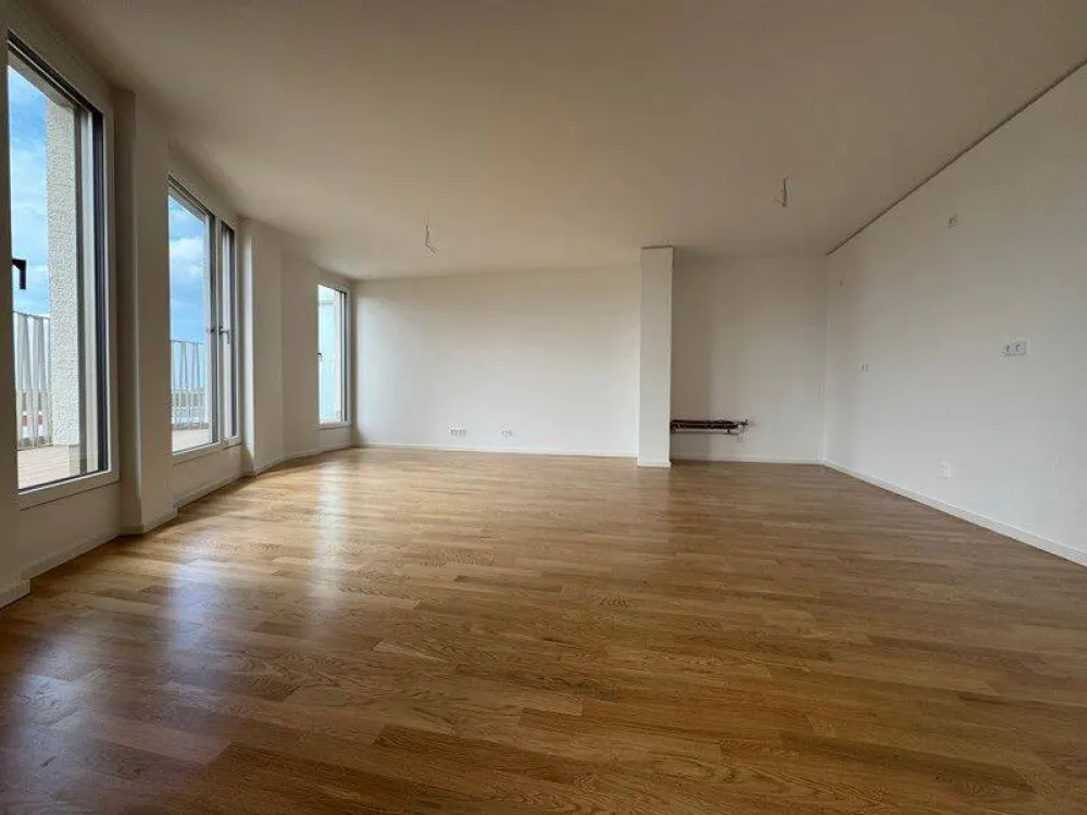 Schönes 2-Zimmer-Appartment mit großer Dachterrasse im Erstbezug