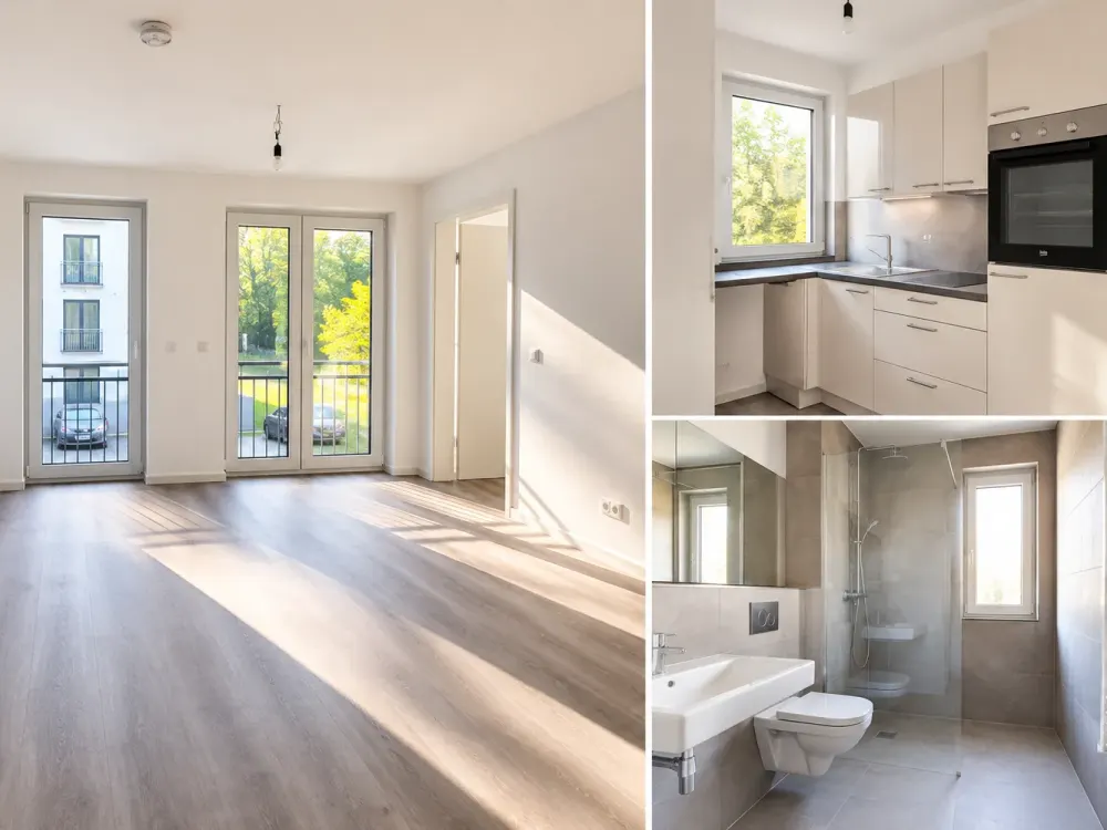 3 ZIMMER. CLEVER GESCHNITTEN. Viel Wohnen auf 53,7 m²