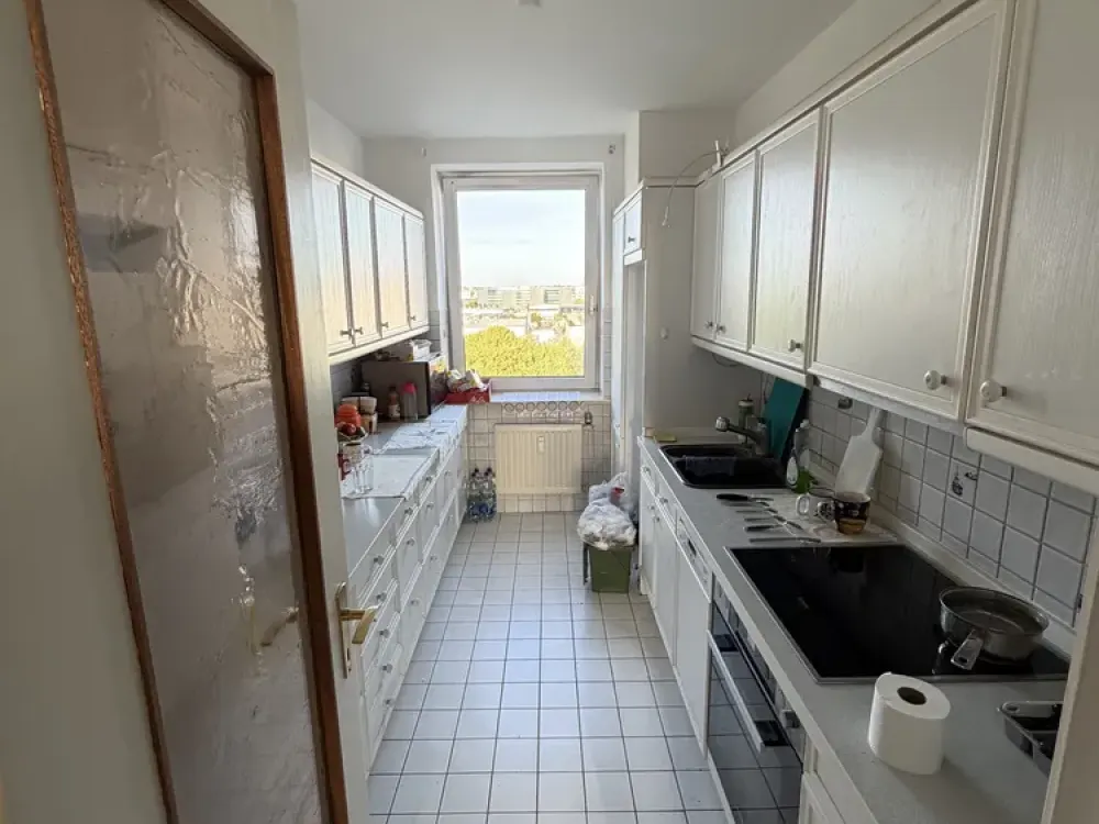 3-Zimmer-Wohnung im 8. Obergeschoss in Hamburg-Wandsbek