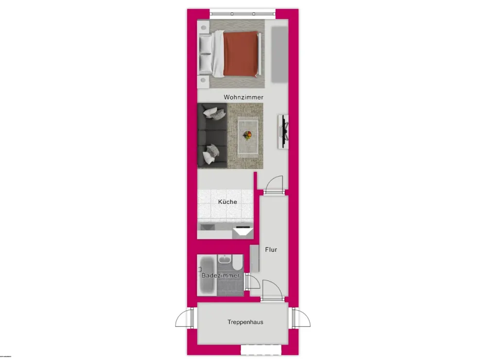 Budapester Straße 37/116, 1 Zimmer in Erfurt