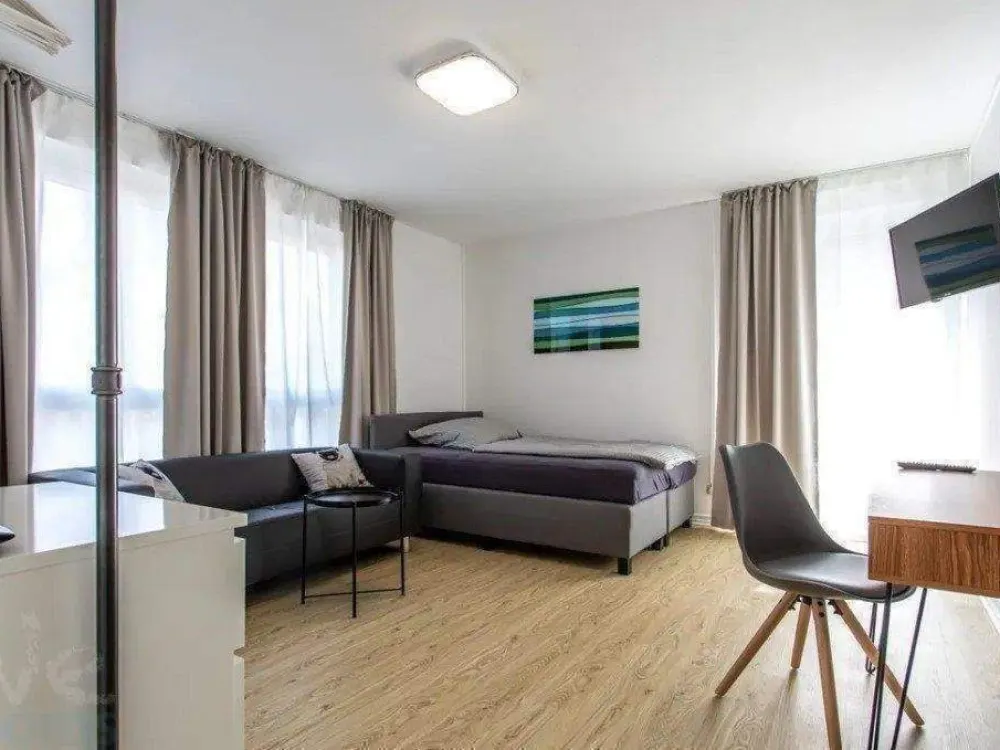 Ab 15.09.2026 - schickes und modernes 1-Zimmer-Apartment mit Balkon - top Lage im Frankfurter Westend